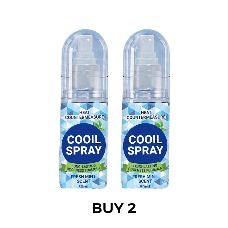 Summer Heat Torture? One Spray Instantly Cool Your Clothes, No Sticky Sweaty Discomfort!