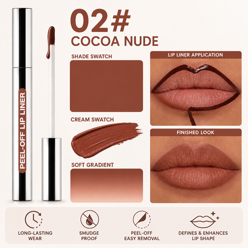 💋 2-in-1 Peel-Off Lip Color | Easy to Wear & Take Off