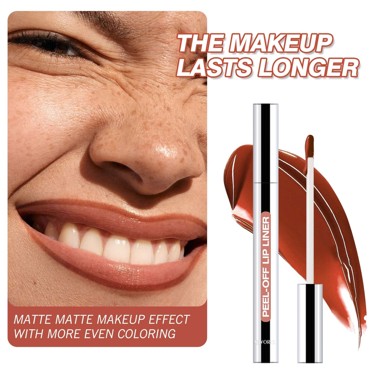 💋 2-in-1 Peel-Off Lip Color | Easy to Wear & Take Off