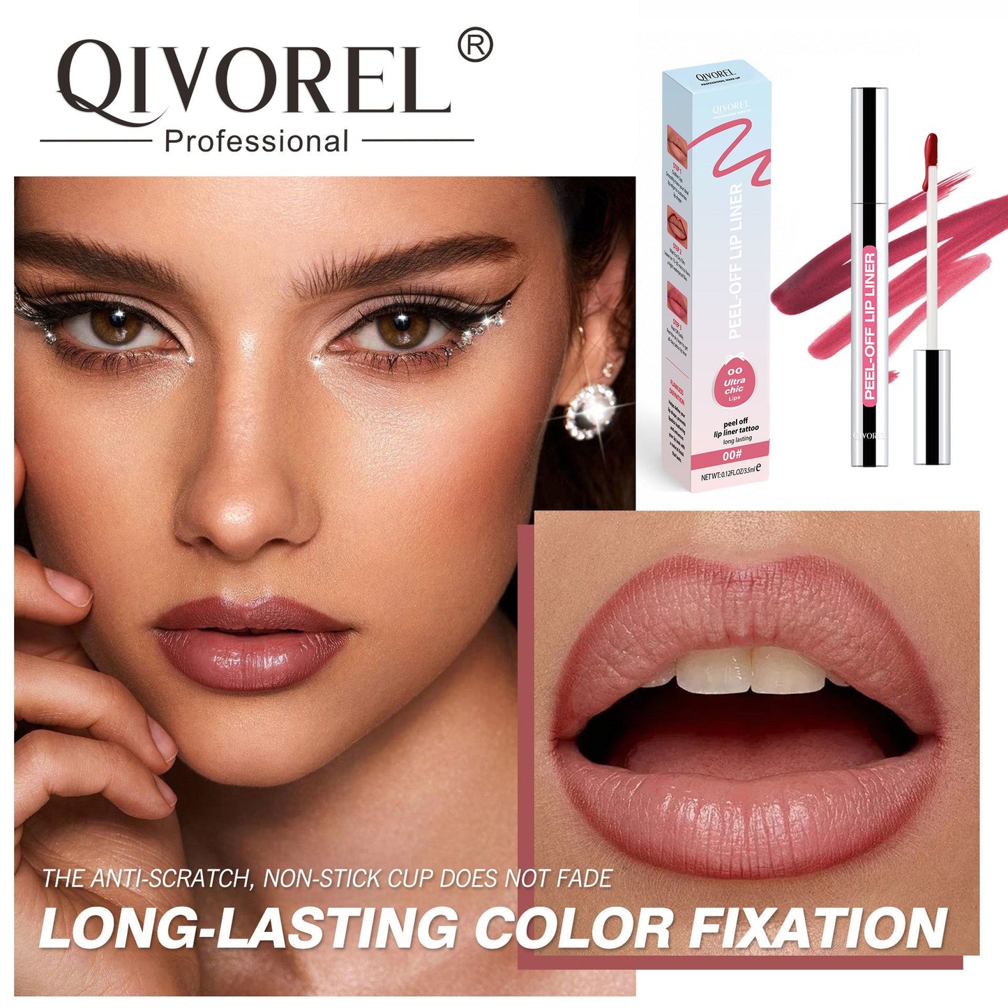 💋 2-in-1 Peel-Off Lip Color | Easy to Wear & Take Off