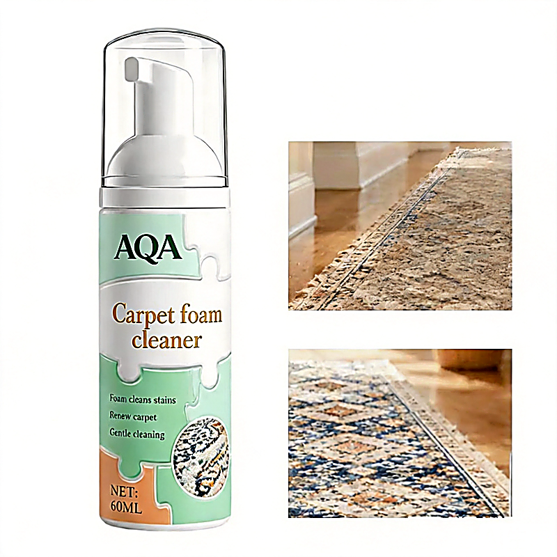 AQA Quick‑Dry Foam Cleaner, Lifts Embedded Stains with Bonus Cleaning Towel for Home Fabrics