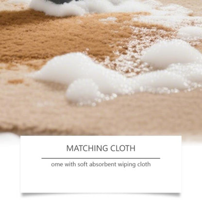 AQA Quick‑Dry Foam Cleaner, Lifts Embedded Stains with Bonus Cleaning Towel for Home Fabrics