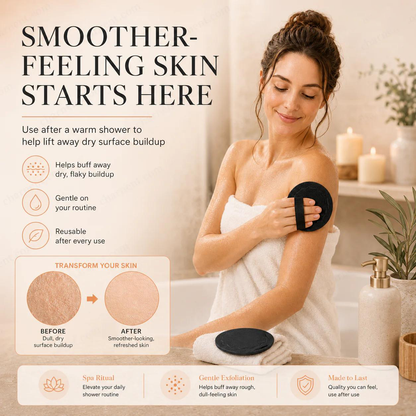 ⏳Time-Limited Special⏰Exfoliating Scrub Bath Pads🧖‍♀️Gently exfoliate, unclog pores, reveal brighter skin.