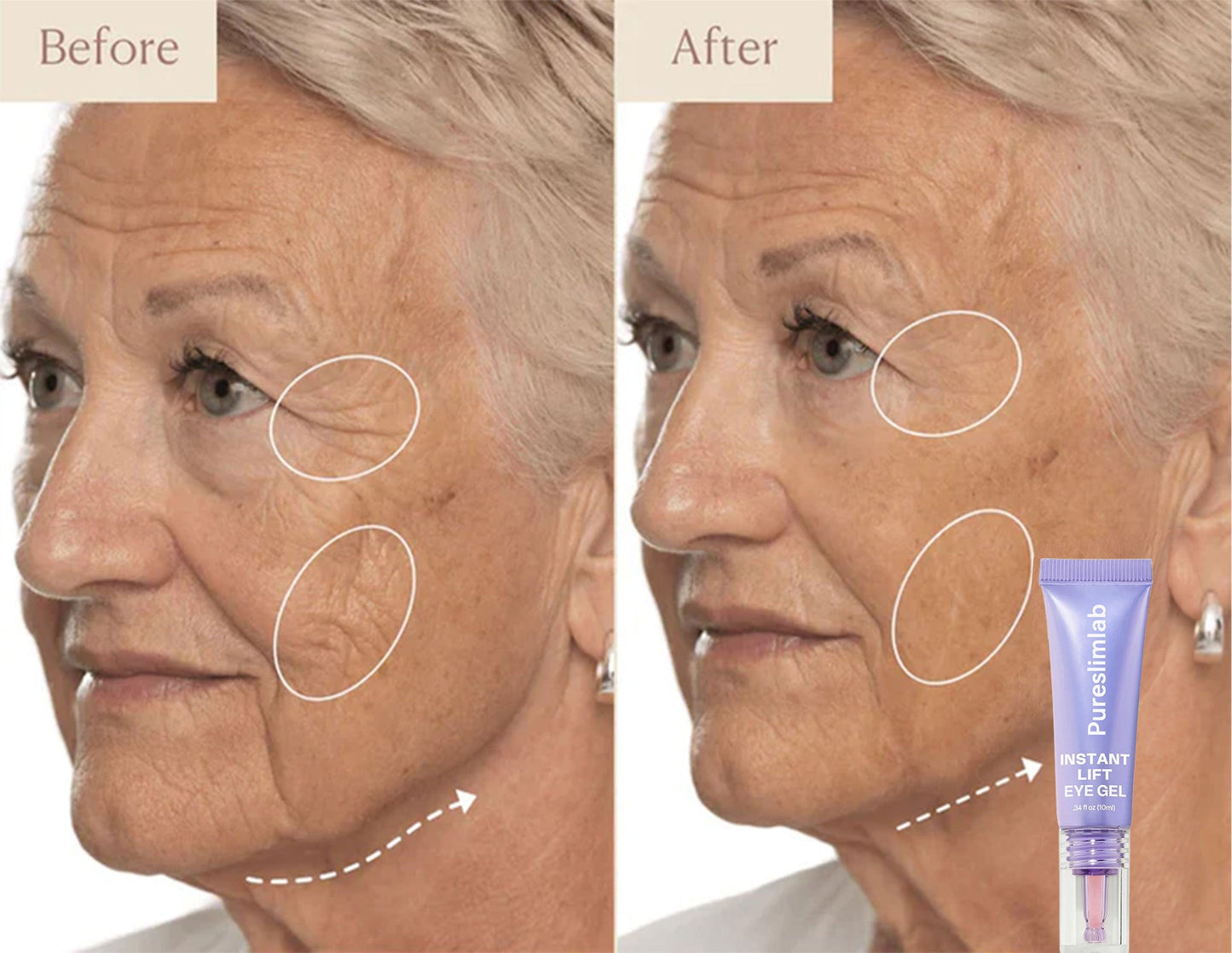 Eye Bag Instant Eraser, Tightens, Firms, & Blurs Wrinkles
