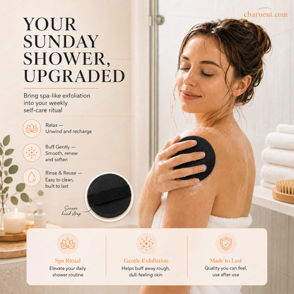 ⏳Time-Limited Special⏰Exfoliating Scrub Bath Pads🧖‍♀️Gently exfoliate, unclog pores, reveal brighter skin.