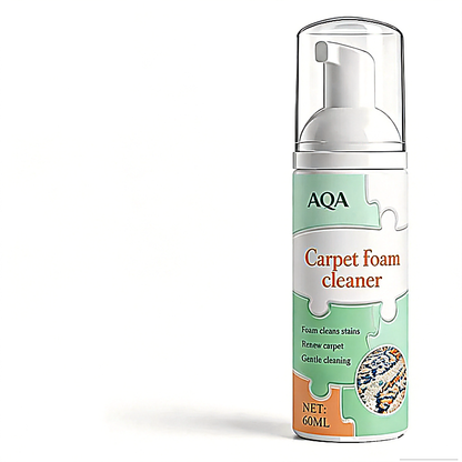 AQA Quick‑Dry Foam Cleaner, Lifts Embedded Stains with Bonus Cleaning Towel for Home Fabrics
