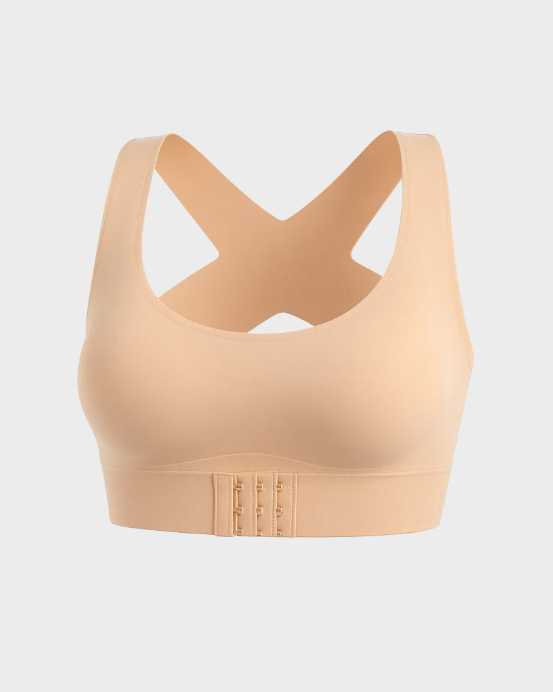 🔥LAST DAY PROMOTION 🔥- 50% OFF Front Closure Cross-Back Wireless Posture Bra
