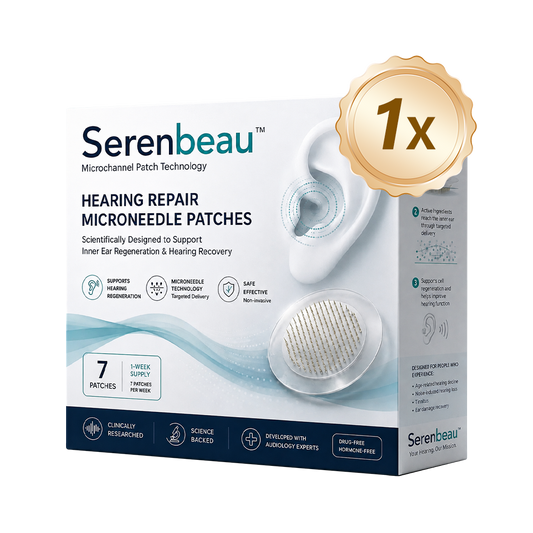 Vopani™ HEARING REPAIR MICRONEEDLE PATCHES ✅ Targets Hearing Loss, Tinnitus, Ear Infections, Balance Disorders, and Age-Related Ear Degeneration.