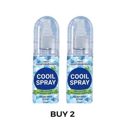 Summer Heat Torture? One Spray Instantly Cool Your Clothes, No Sticky Sweaty Discomfort!